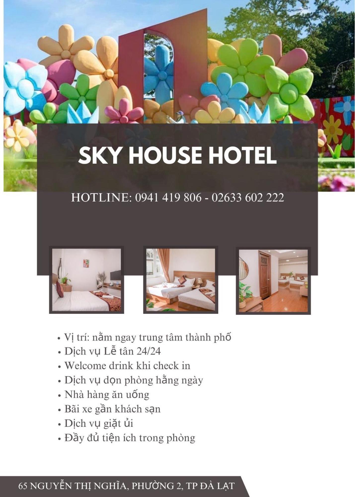 Sky House Hotel Da Lat City Zewnętrze zdjęcie