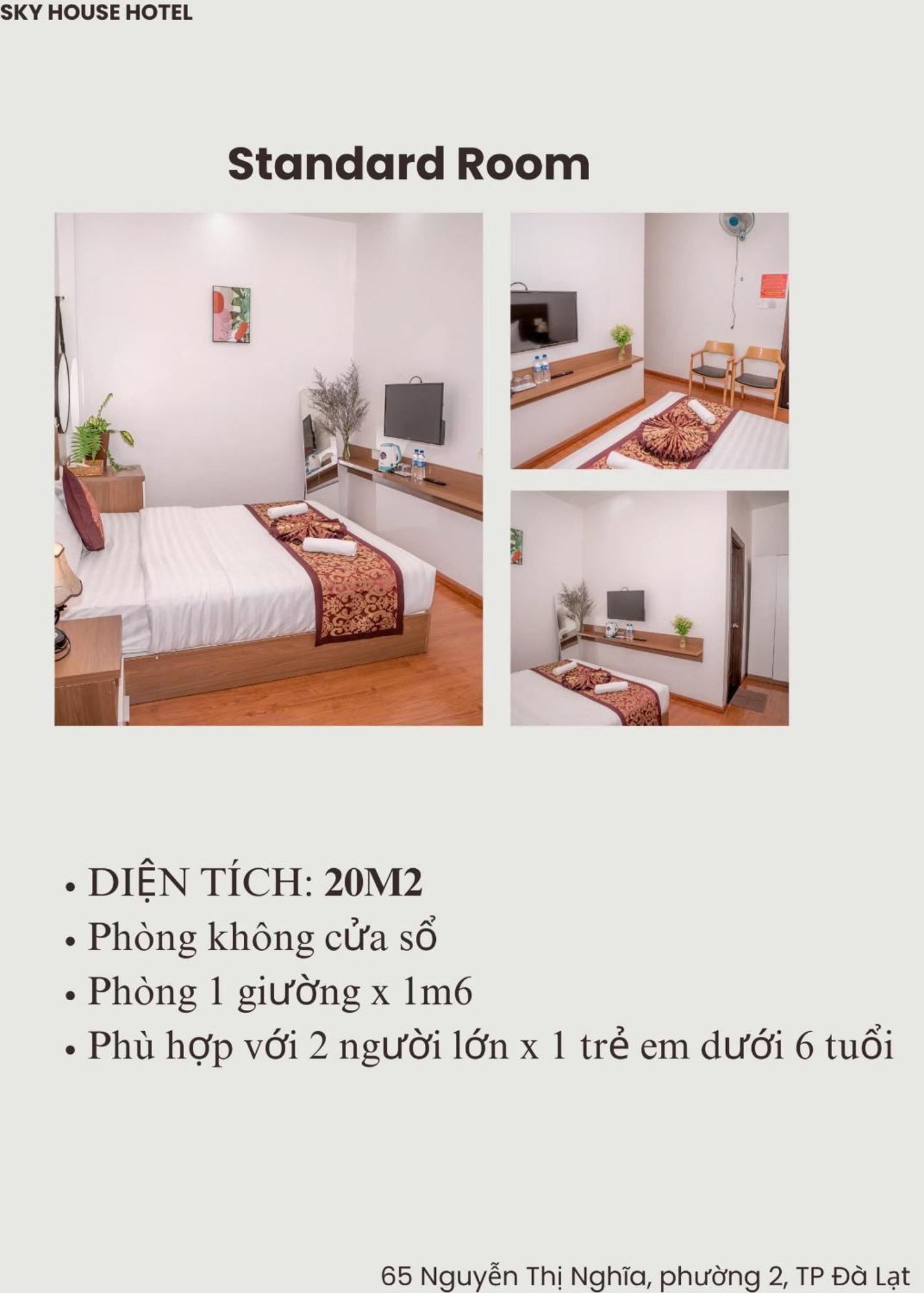 Sky House Hotel Da Lat City Zewnętrze zdjęcie